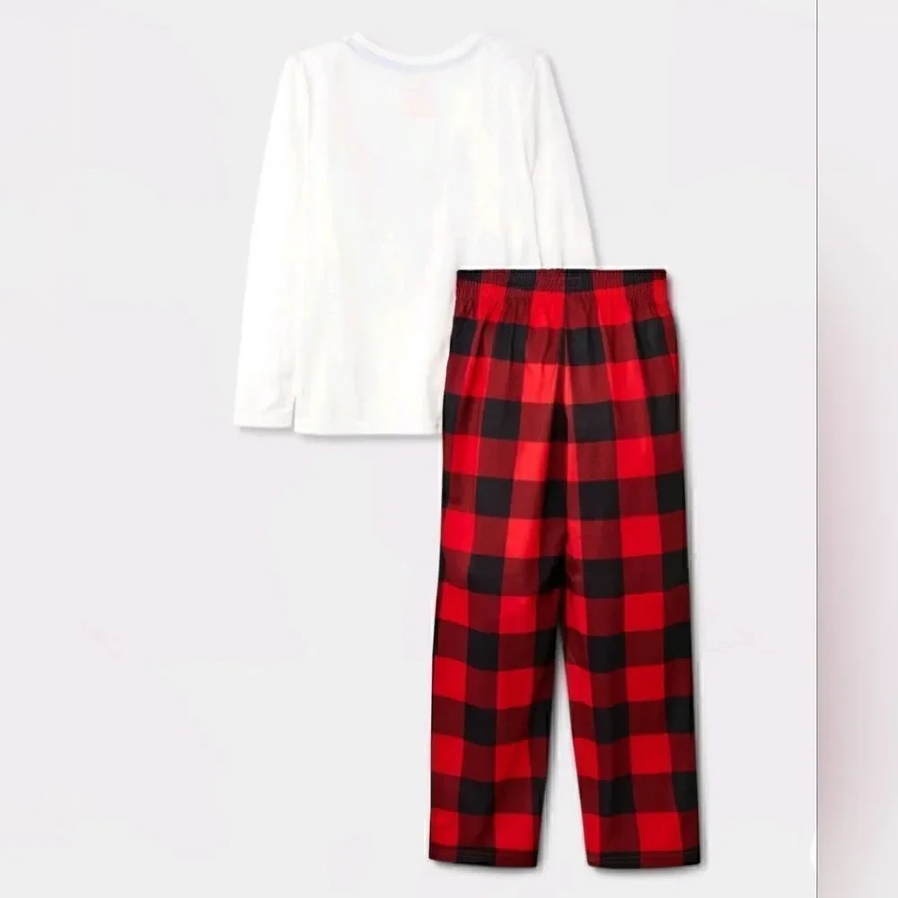 New Boys' 2pc Christmas Long Sleeve Pajama Set - Cat & Jack